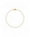Bracelet Rang de Véritables Perles & Fermoir Or Jaune