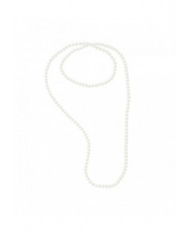 Sautoir de Véritables Perles d'Eau Douce 100 cm